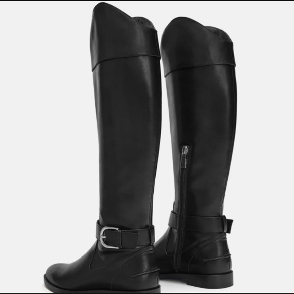 non leather riding boots